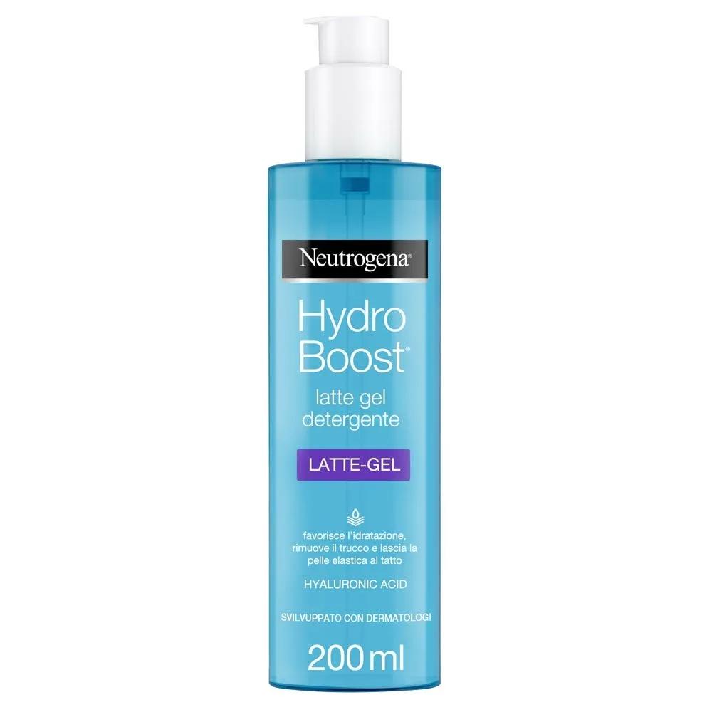 Neutrogena Hydro Boost Latte Detergente Gel Acido Ialuronico Struccante Idratante 200 ml