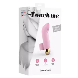 Love to Love Touch me Rose Dito Vibrante