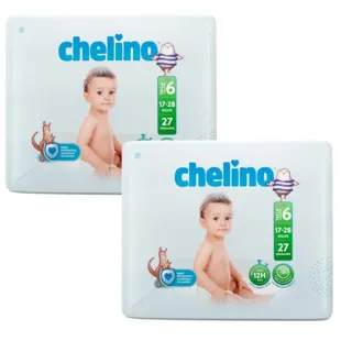 Chelino Diapers Size 6 (17-28 Kg) 2x27 units
