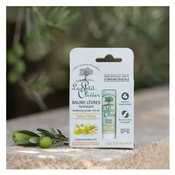 Le Petit Olivier - Moisturizing Lip Balm - Olive Oil 4g