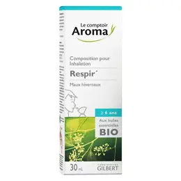 Le Comptoir Aroma Respir Composition pour Inhalation Maux Hivernaux 30ml