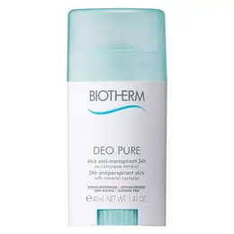 Biotherm Déo Pure Anti-Transpirant au Complexe Minéral Stick 40ml