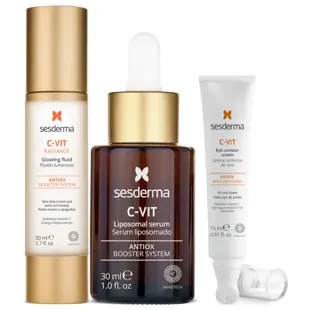 Sesderma C-Vit Complete Anti-Aging Treatment Fluid+Contour+Serum