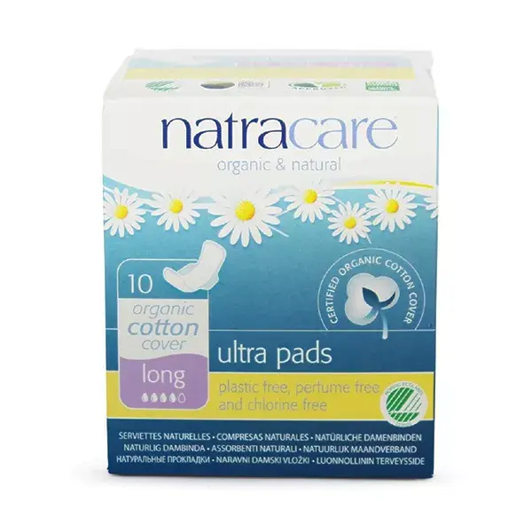 Natracare Ultra Long Towel 10 units