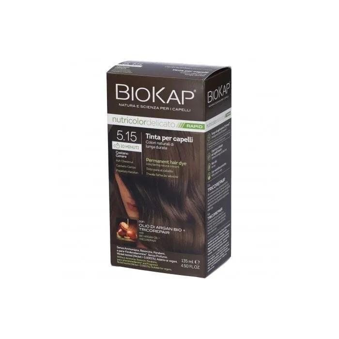 Biokap Nutricolor Delicato Rapid 5.15 Castano Cenere 135 Ml