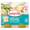 Babybio Repas Midi Pot Haricots Verts Pomme de Terre Colin +6m Bio 2 x 200g