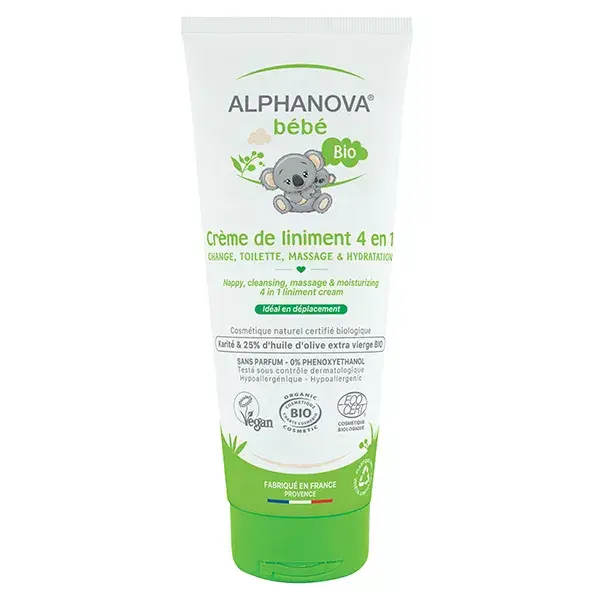 Alphanova Organic Liniment Cream 200ml 