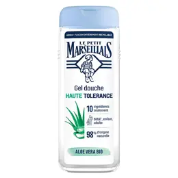 Le Petit Marseillais Douche Gel Hydratant Haute Tolérance Aloe Vera Bio 400ml