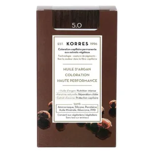 Korres Capillaire Colorazione Permanente Castano Chiaro 5.0