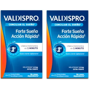 Valdispro Melatonin Forte Sleep Fast Action 2x40 Tabletten