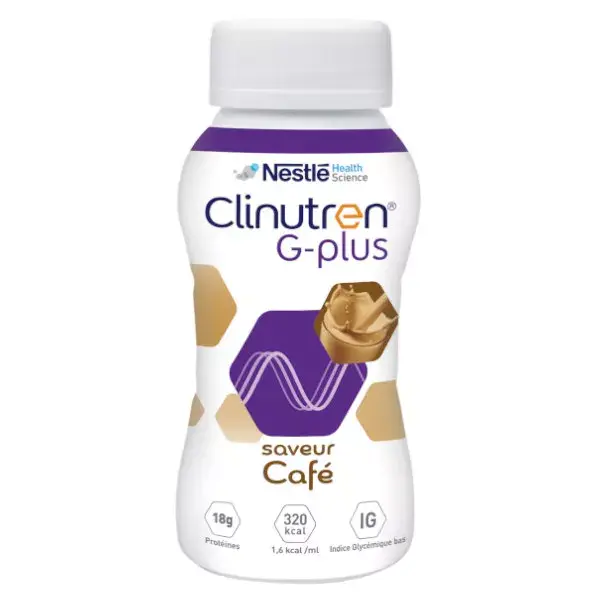 Nestlé Clinutren G Plus Coffee Flavoured Protein Drink 4 x 200ml 