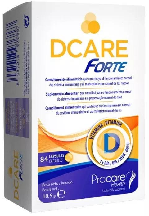 Dcare Forte 84 Cápsulas