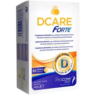 Dcare Forte 84 Capsules