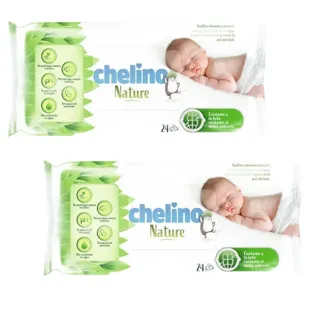 Toalhitas Chelino Nature Baby 2x24 unidades