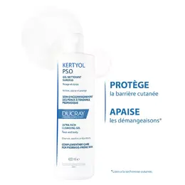 Ducray Kertyol P.S.O. Gel Nettoyant Surgras 400ml