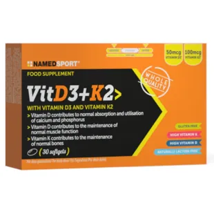 Namedsport Vit D3 + K2 30 Softgels