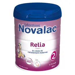 Novalac Lait Relia 2 Âge 800g