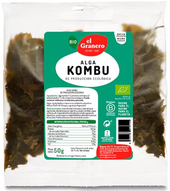El Granero Integral Bio Algues Kombu 50 gr