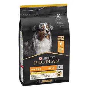 Purina Proplan OptiWeight Cane Sterilizzato Tutte le Taglie 3kg