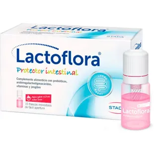 Lactoflora Probiótico Protector Intestinal Niños 10 Frascos