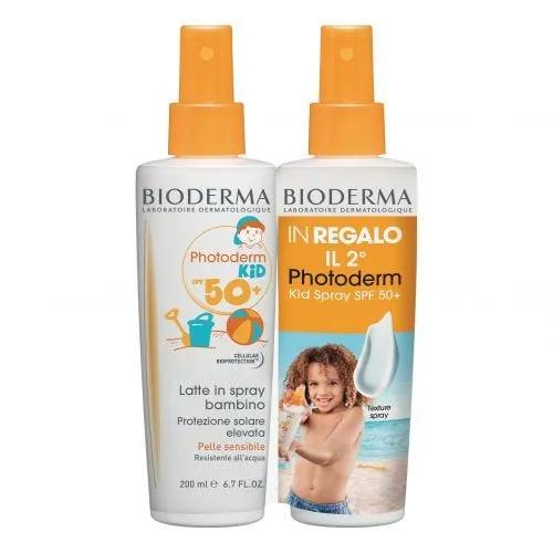 Bioderma Photoderm Kid Spray SPF50+ Protezione Alta Bipacco 2x200 ml