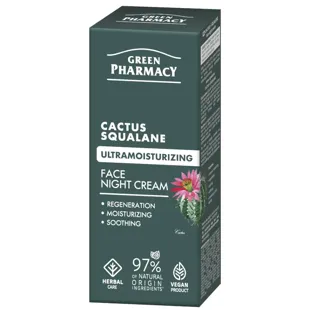 Green Pharmacy Cactus + Squalene Night Face Cream 50 ml