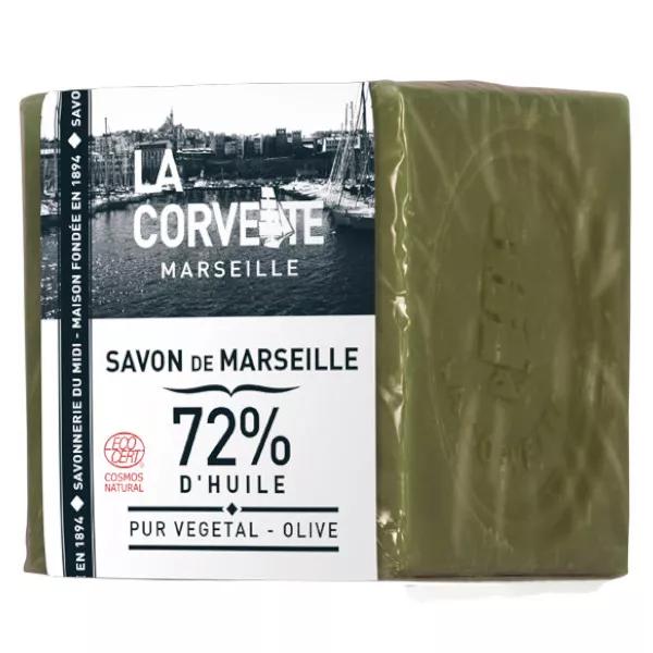 La Corvette Marseille Cube Sapone di Marsiglia Oliva 200g