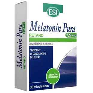 ESI Melatonin Retard Pura 1,9mg 30 Microtabletas