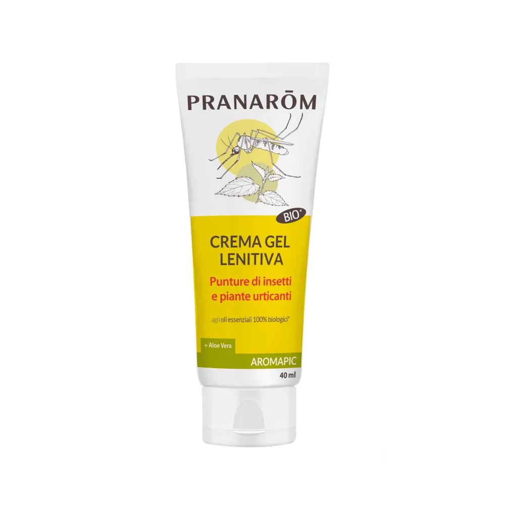 Pranarom Aromapic Gel Crema Calmante Punture Di Insetti e Irritazioni Di Piante Contro Prurito Irritazioni con Oli Essenziali 40 ml