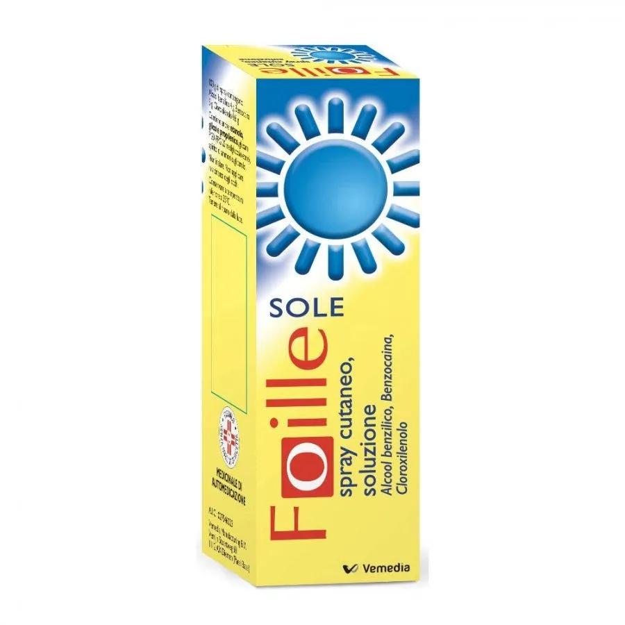 Foille Sole Spray Per Ustioni Solari Ed Eritemi Flacone Da 70 Gr