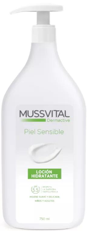 Mussvital Dermactive Loción Hidratante Piel Sensible 750 ml