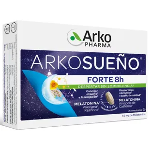 Arkopharma Arkosueño Forte 8 Horas 30 Comprimidos