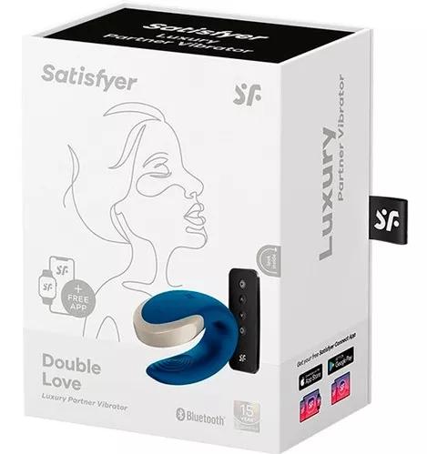 Satisfyer Double Love Azul + App Gratis