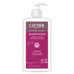 Cattier Shampoing Aloé Vera Orange Bio 500ml