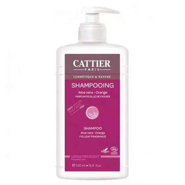 Cattier Frequent Use Shampoo Aloe Vera Orange 500ml