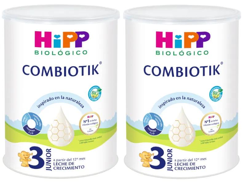 HiPP Combiotik Lait Bio 3 Croissance +12m 2x800 gr