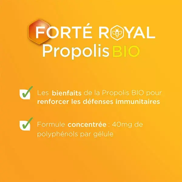 Forté Pharma Forté Royal Propolis Bio 15 capsule