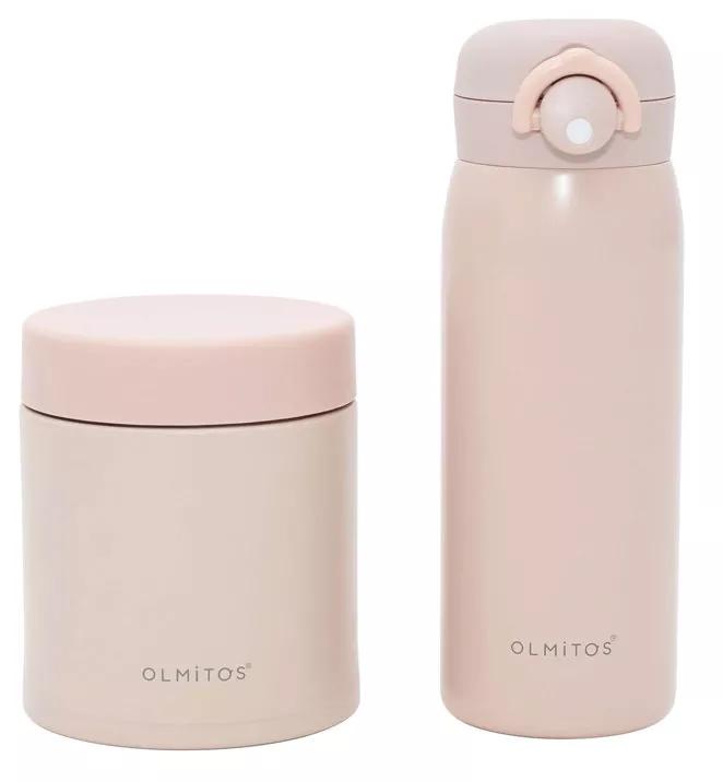 Olmitos Set Thermos Liquido + Solido Rosa