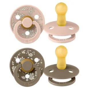 Bibs Chupetes Colour Round Liberty Capel Blush Mix 0-6m 2 uds