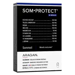 Aragan - Synactifs - Somactifs® BIO - Sommeil - Mélisse BIO - 30 gélules