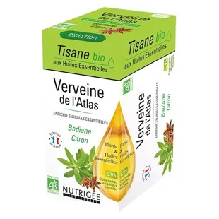 Nutrigée Infusione Bio Verbena dell'Atlas 20 bustine