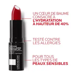 La Roche Posay Tolériane Rouge à Lèvres Hydratant N°198 Rouge Mat 4ml