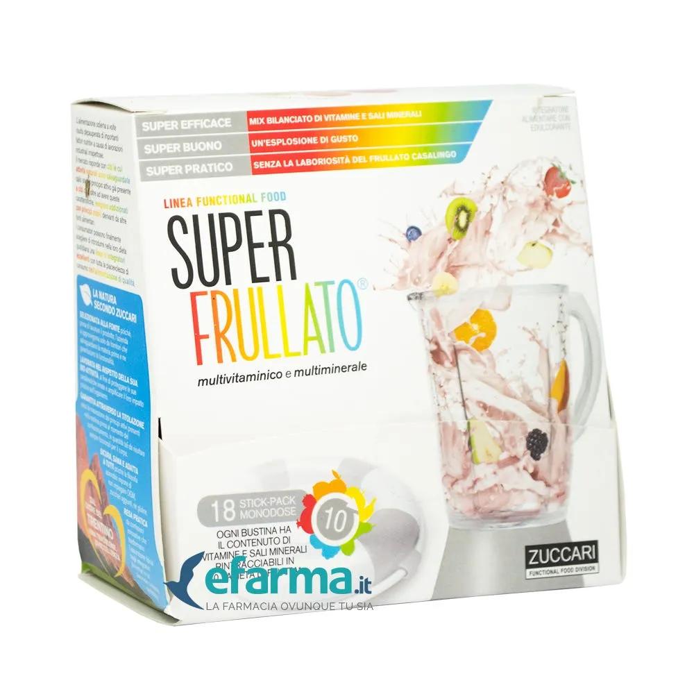 Zuccari Super Frullato Multivitaminico e Multiminerale 18 Stick Monodose