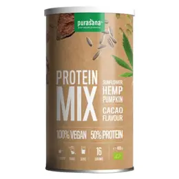 Purasana Protein Mix Goût Cacao Bio 400g