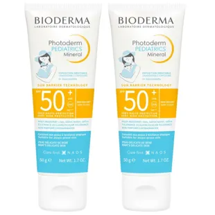 Bioderma Photoderm Pediatrics Mineral SPF50+ 2x50 gr