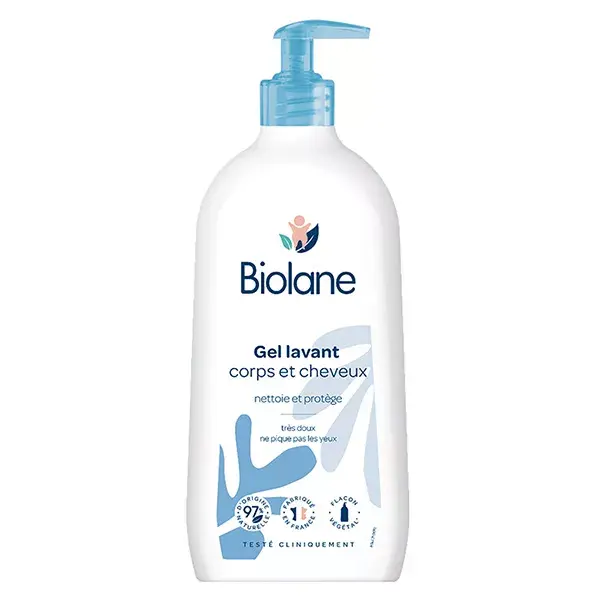 Biolane - Body & Hair Gel - Sensitive Skin - Fine Hair - Baby - 750ml