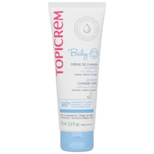 Topicrem Crème pour le Change Bébé Action Barrière 75 ml