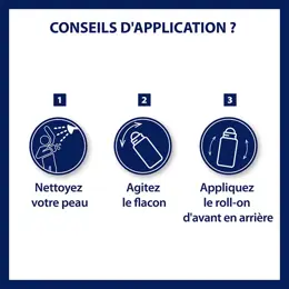 ETIAXIL Déodorant Anti-Transpirant Protection 48h Roll-On Lot de 2 x 50ml