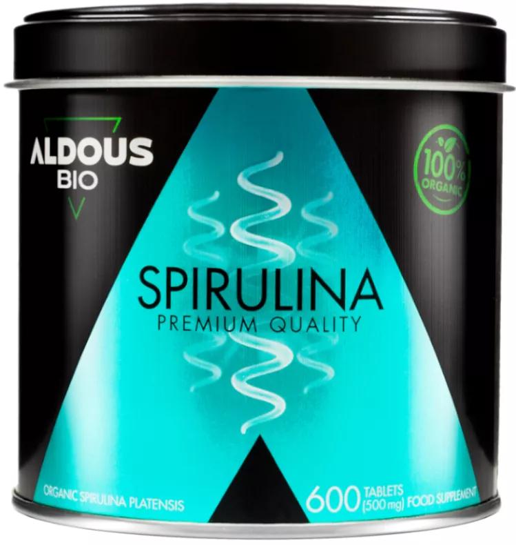 Aldous Bio Spirulina Biologica 600 Compresse