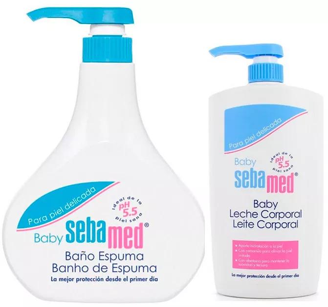 Sebamed Baño Espuma 1000 ml + Leche Corporal 750 ml